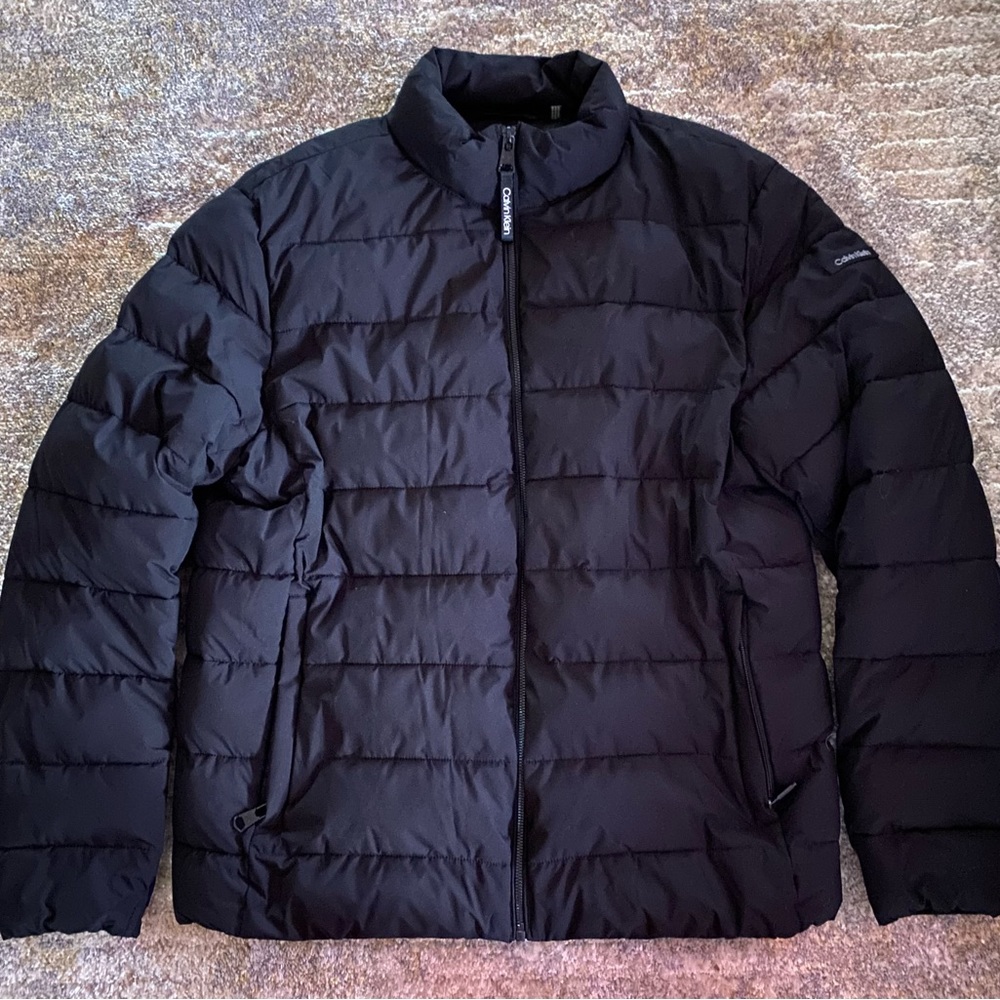 Mens Calvin Klein puffed jacket.